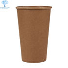 Kraft Paper Custom Disposable Coffee Cups OEM ODM Printed